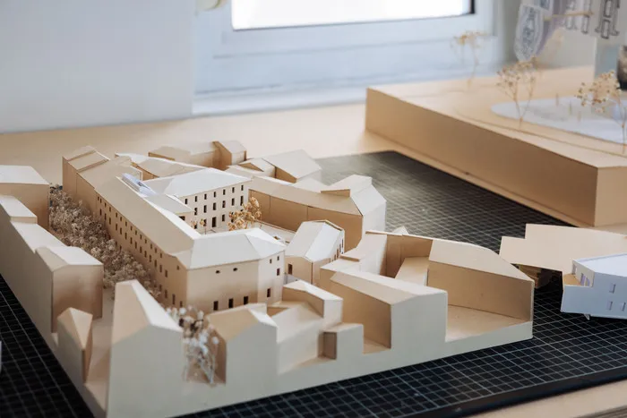 Atelier de Maquettes : « Découvrez nos projets architecturaux » Agence d'architecture MA-ARCH - Les bureaux du polygone Montpellier