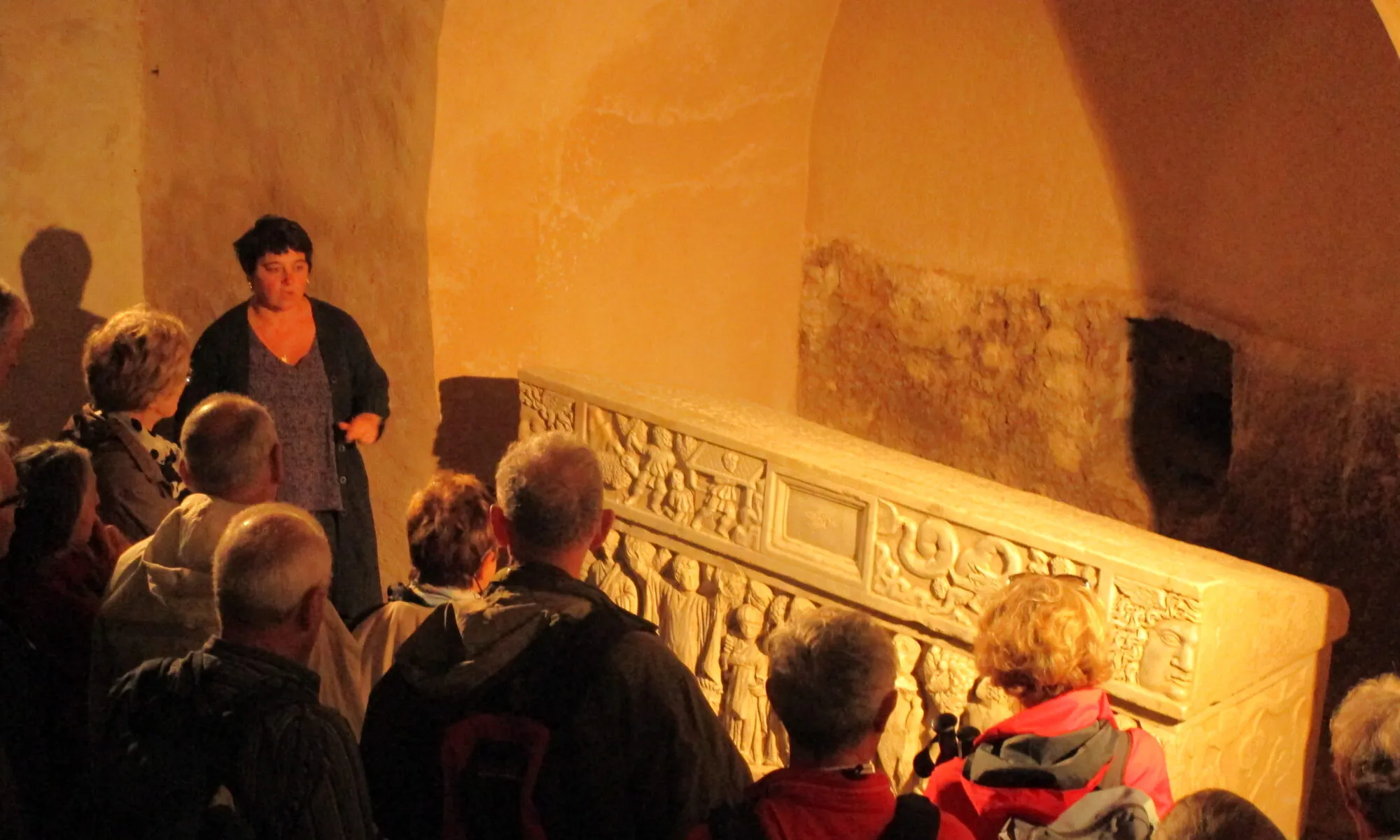 Visite de l'Eglise Sainte Quitterie et de sa crypte