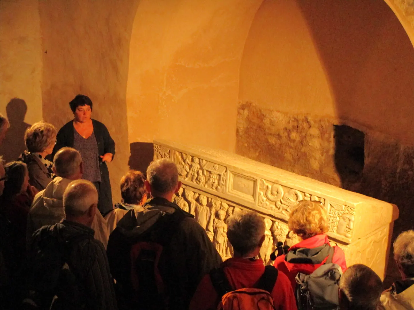 Visite de l'Eglise Sainte Quitterie et de sa crypte