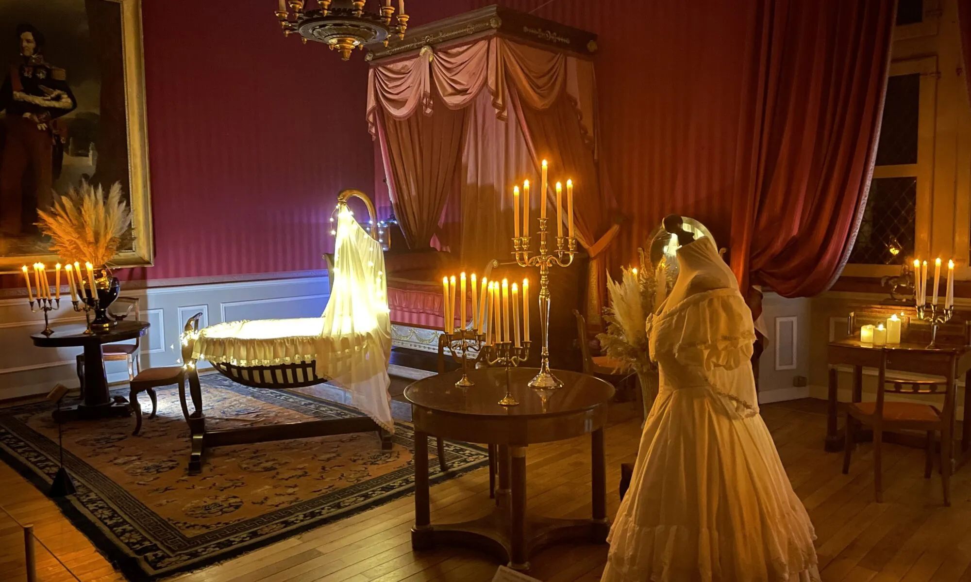 Balade nocturne aux chandelles au château royal d'Amboise