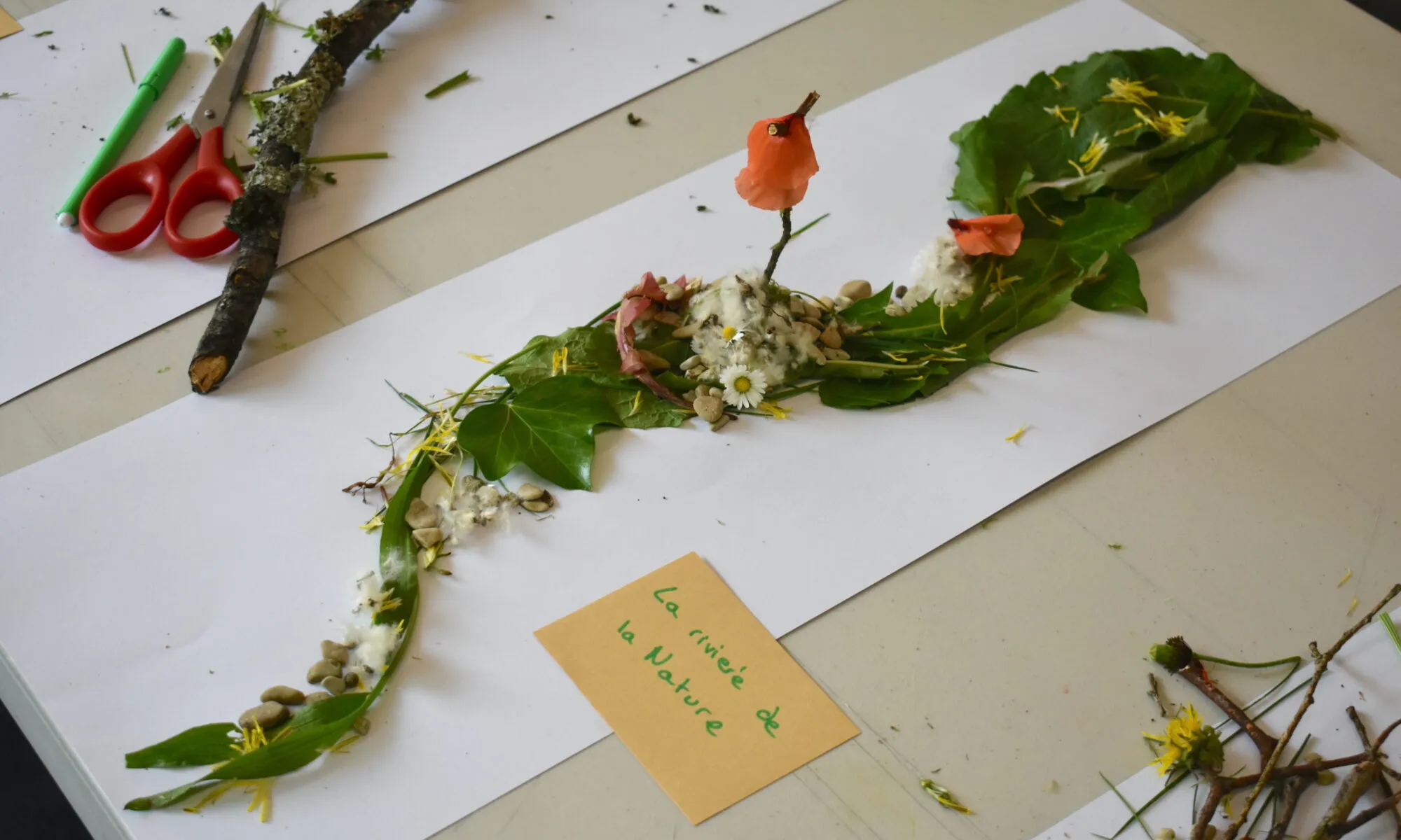 Atelier en famille Pliage botanique