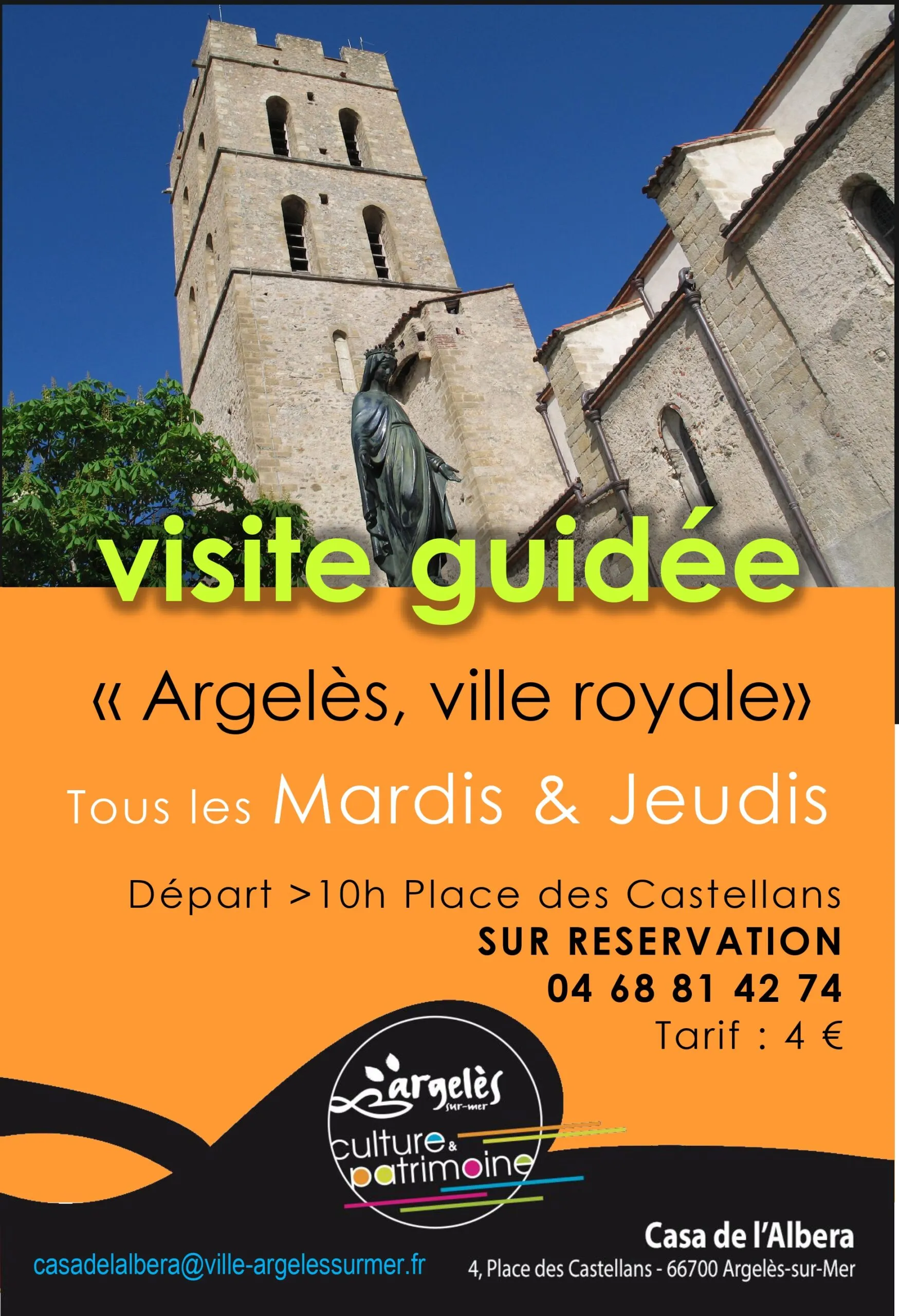 VISITE GUIDÉE ARGELÈS-VILLAGE