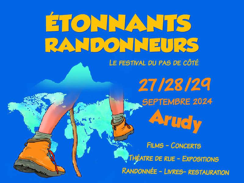 Etonnants Randonneurs Le Festival du pas de côté