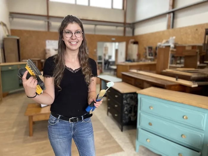 Découverte d'un atelier de rénovation de meubles vintage Atelier Ernestine Concarneau