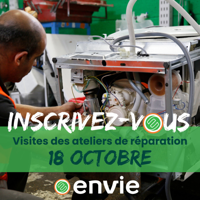 Visite des ateliers - Envie Grenoble Ateliers Envie Grenoble Grenoble