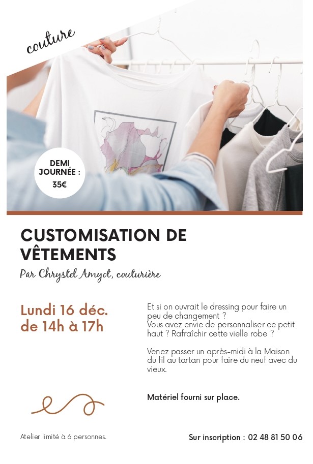 Customisation de vêtements