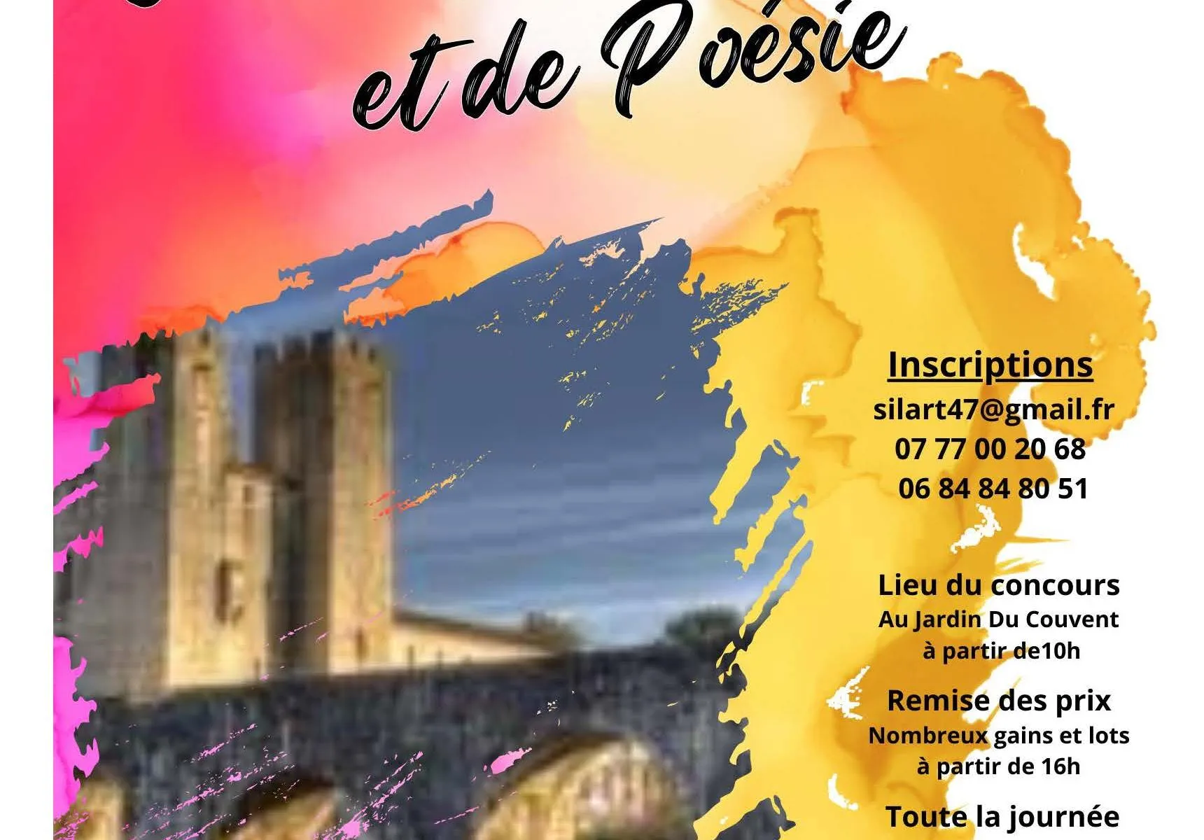 Concours de peinture et de poésie