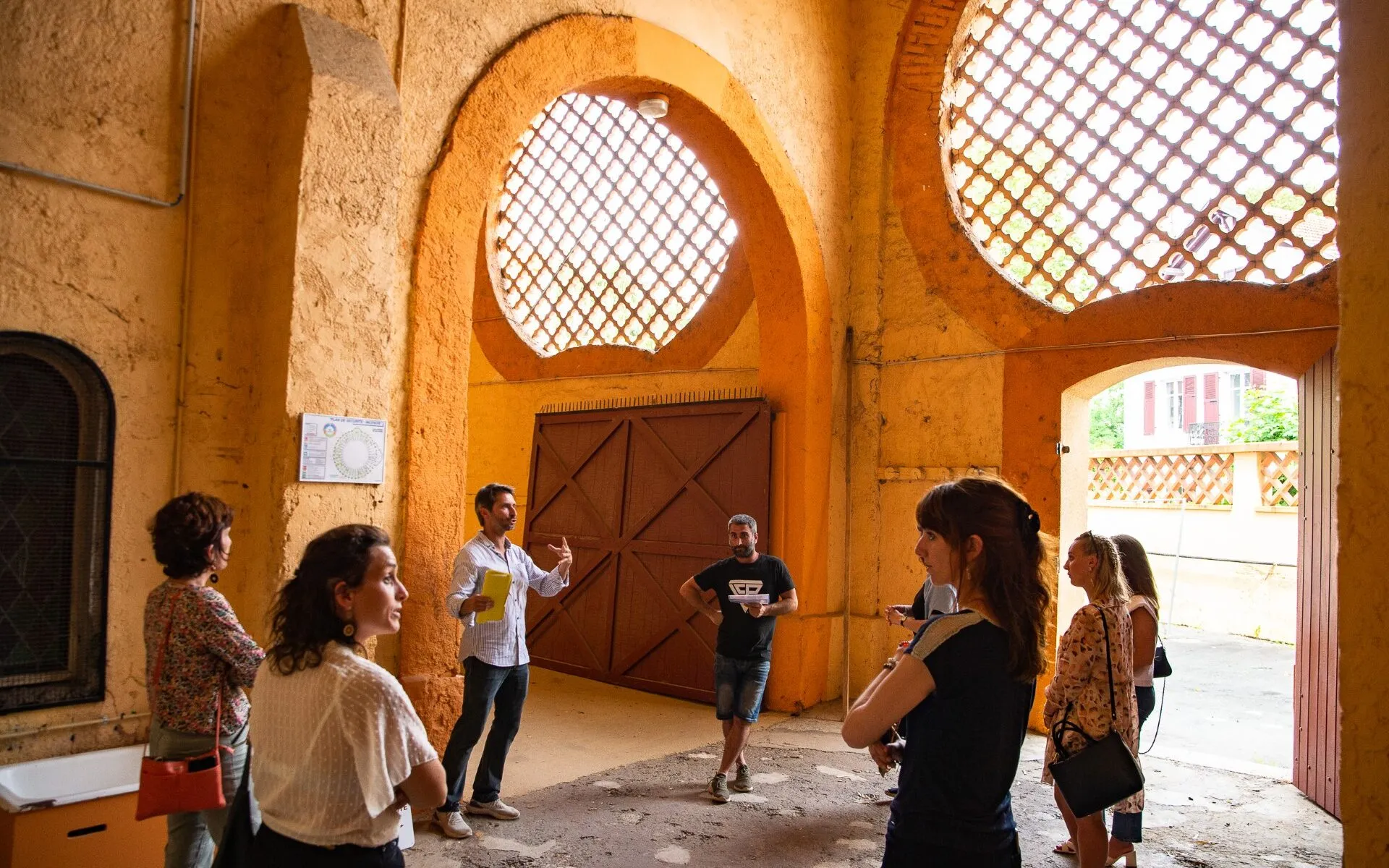 Visite guidée Les Arènes en coulisse