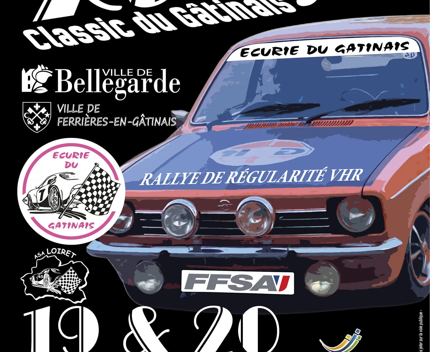 3ème rallye classic du Gâtinais