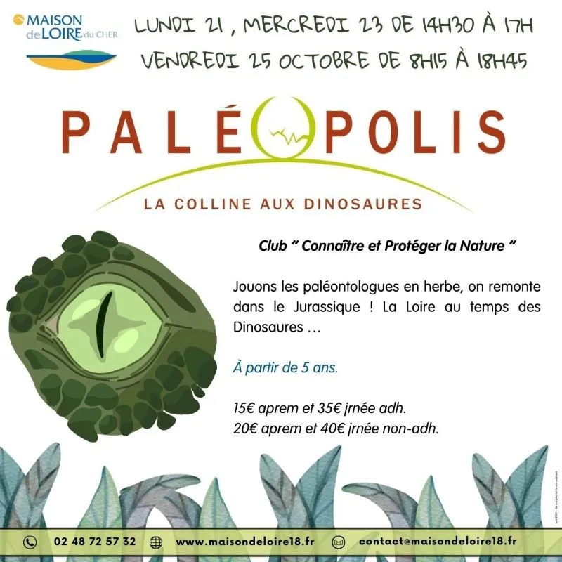 Club Connaître et Protéger la Nature de Toussaint "Paléopolis!"