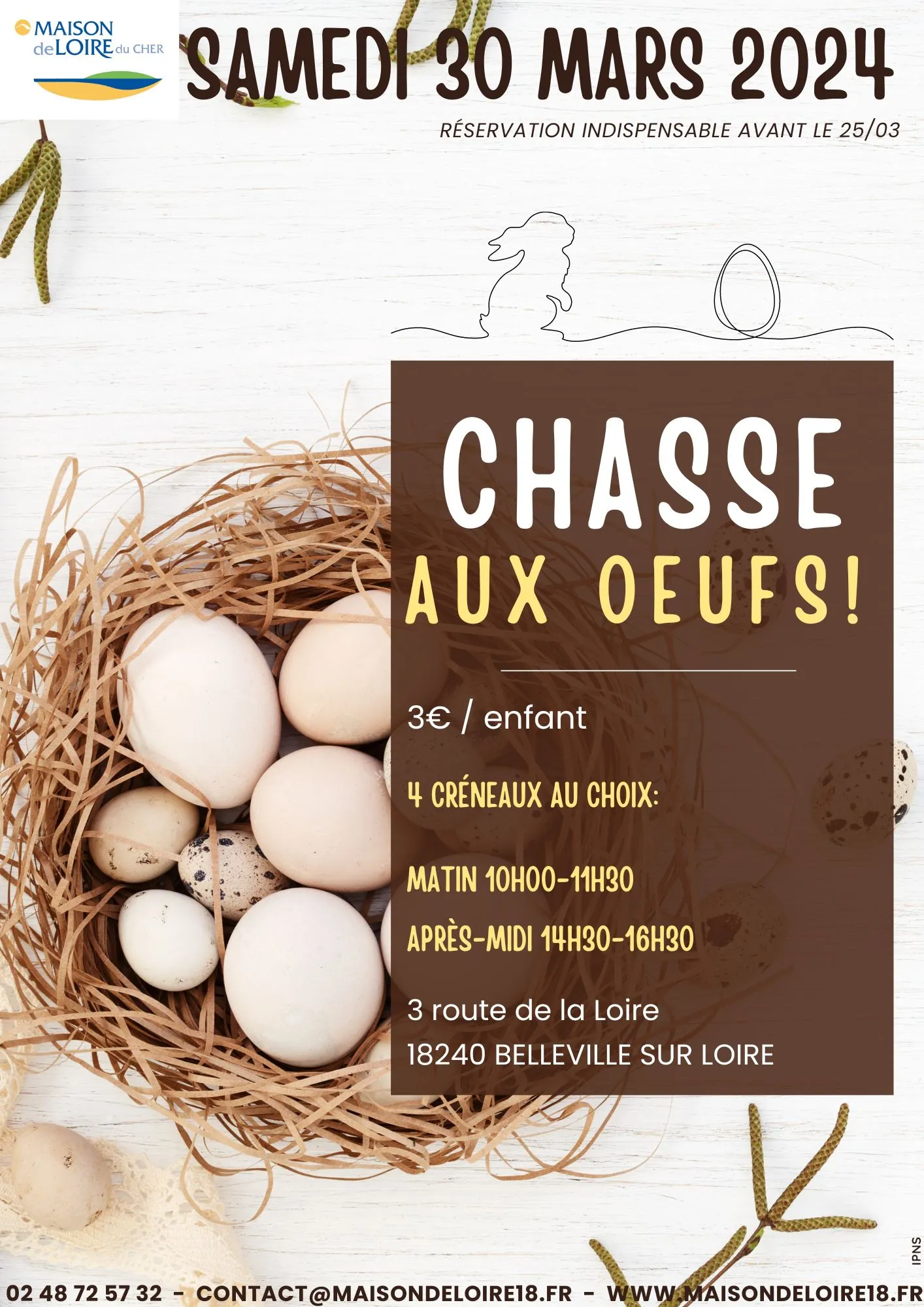 Chasse aux oeufs de Pâques / Chasse aux yeux d'Halloween!