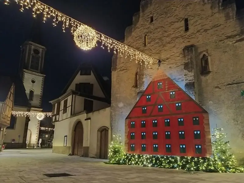 Calendrier de l'Avent géant