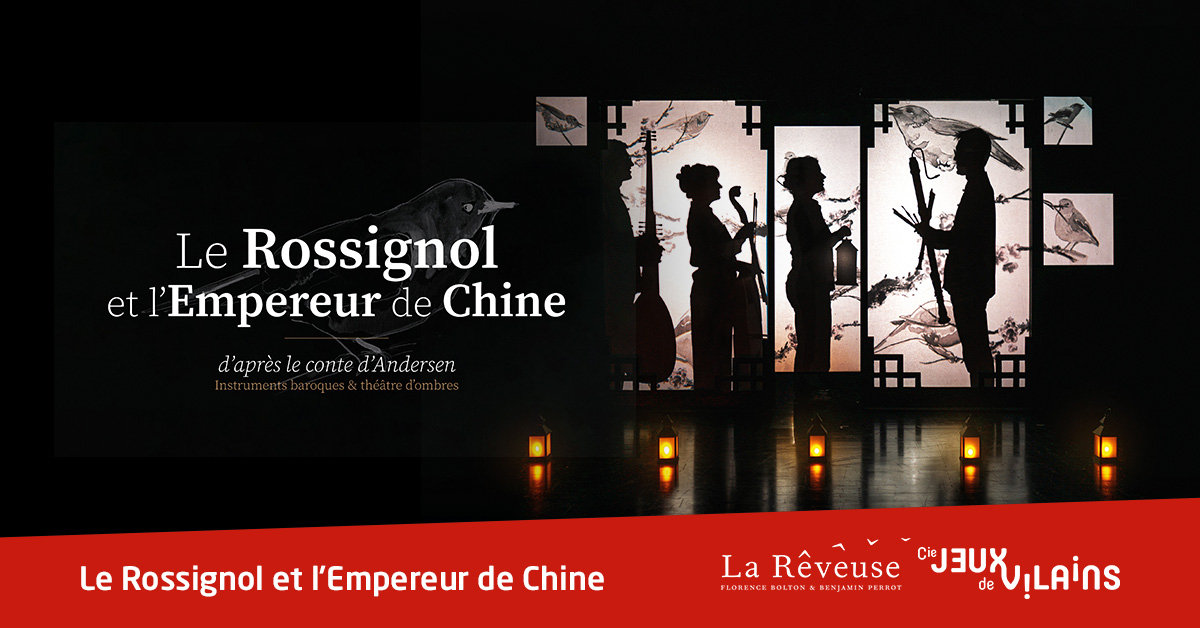 Théâtre d'ombre et musique baroque Le Rossignol & l'empereur de Chine