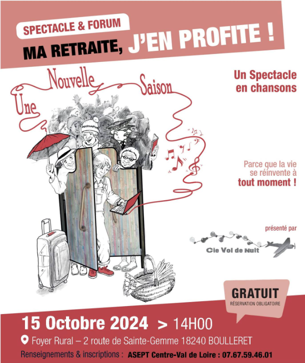 Spectacle et forum "MA RETRAITE