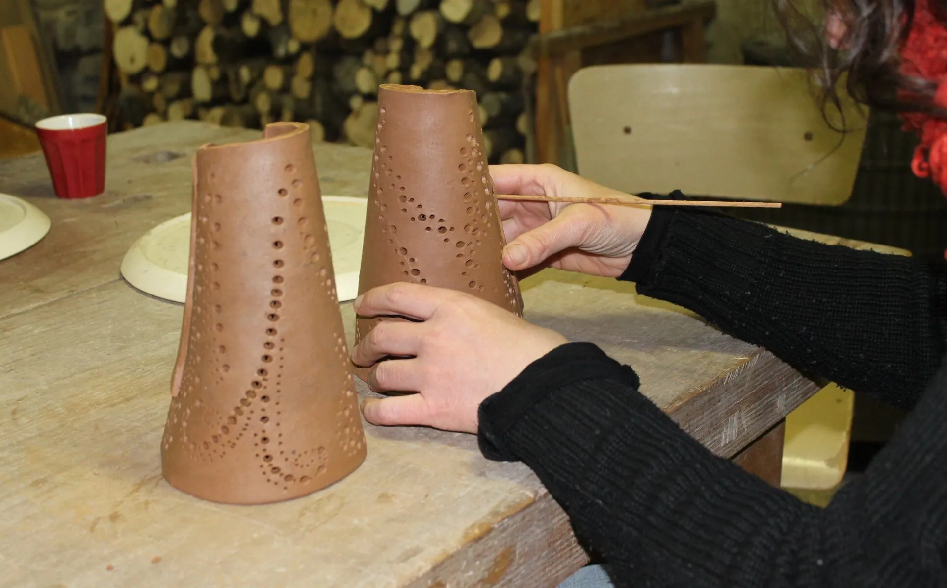 Atelier poterie-céramique à Boursay