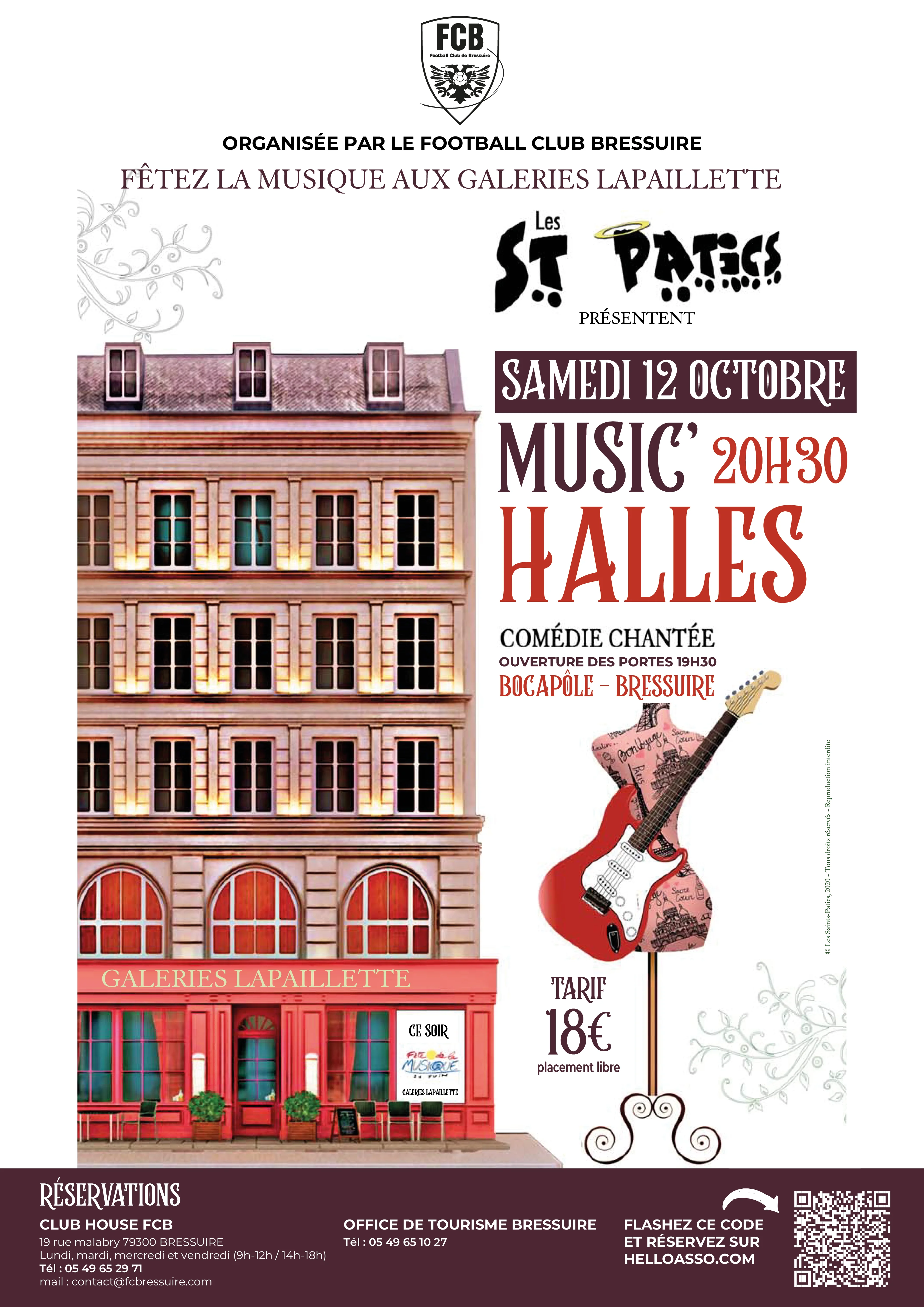 Spectacle Les Saints Patics