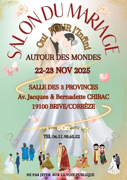 Salon du mariage autour des mondes (Espace des trois provinces)