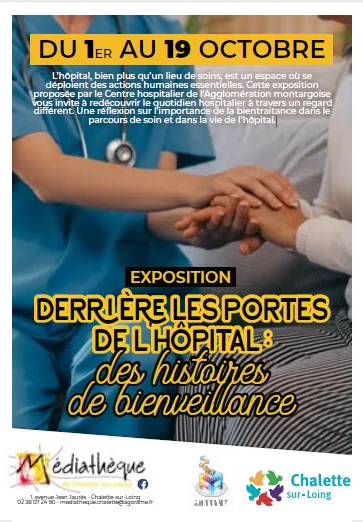 Exposition Derrière les portes de l’hôpital des histoires de bienveillance