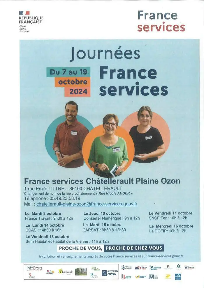 France Services Châtellerault Plaine Ozon