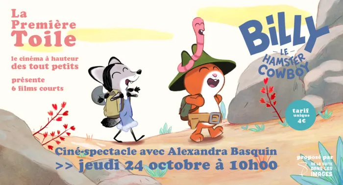 Billy le hamster cowboy Cinéma Arcs en ciel Hazebrouck