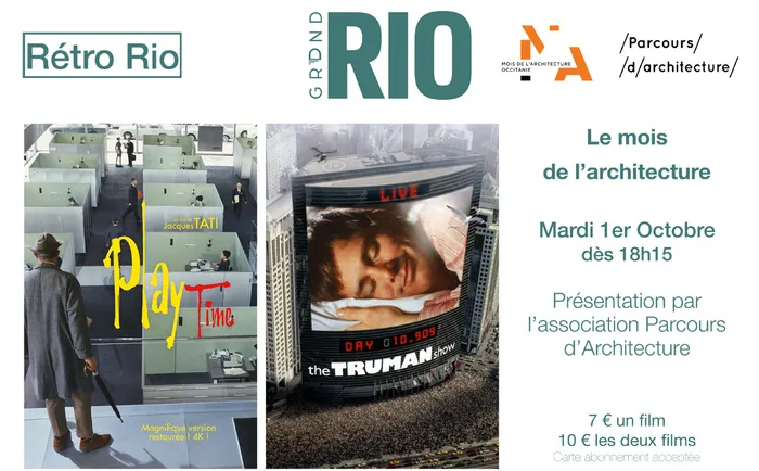 Projections Rétro Rio au nouveau cinéma de Lannemezan ! Cinéma Le Grand Rio Lannemezan