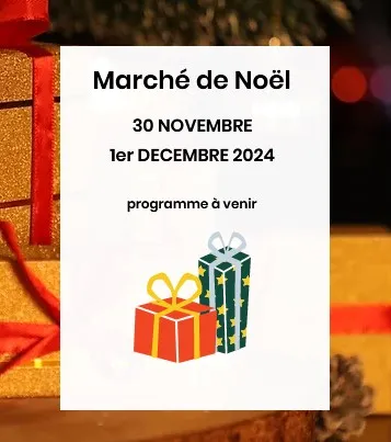 MARCHÉ DE NOËL DE COMBAILLAUX LE 30 NOVEMBRE ET 1ER DÉCEMBRE 2024