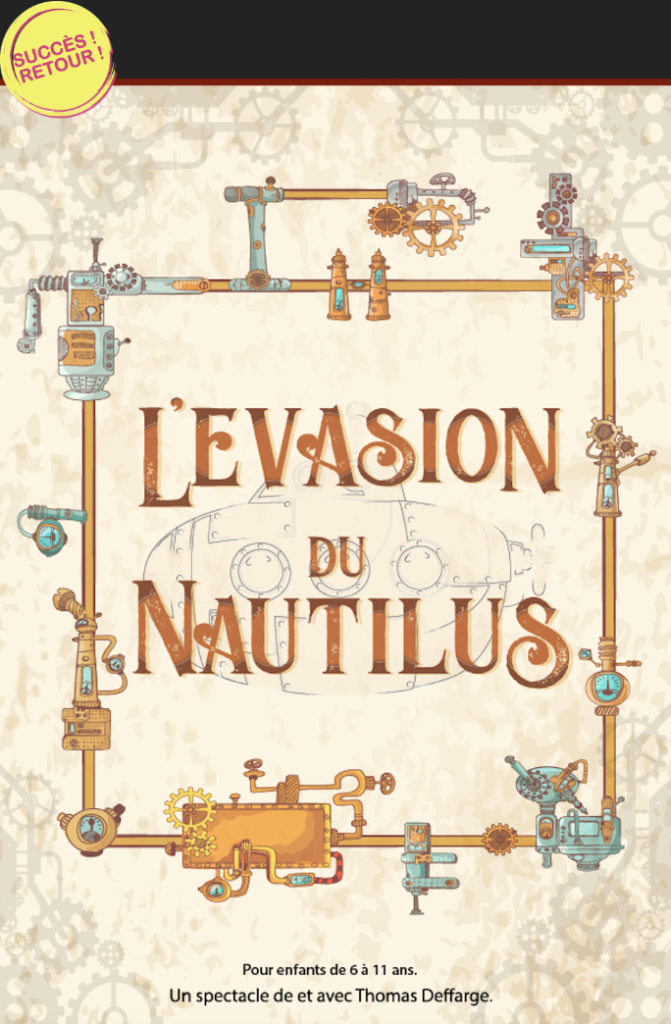 Théâtre pour enfants L'évasion du Nautilus