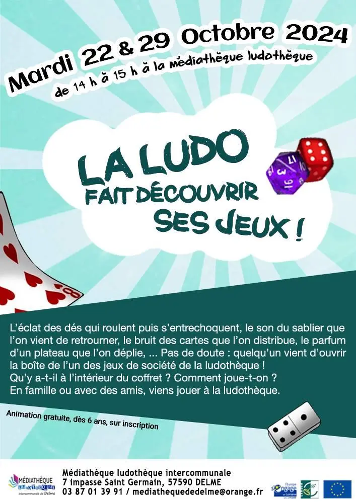 LA LUDO FAIT DÉCOUVRIR SES JEUX