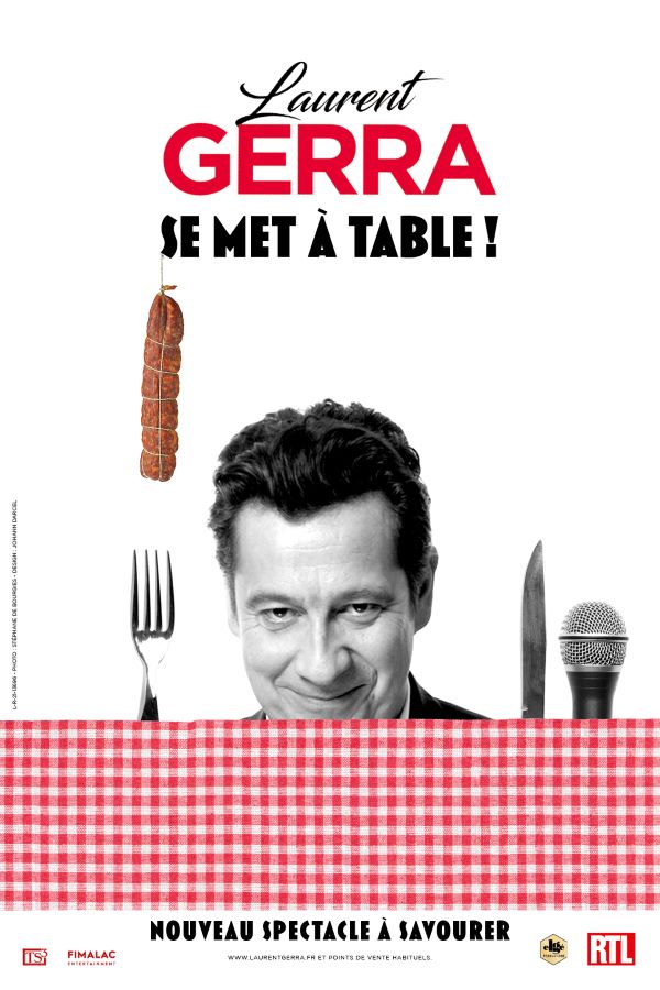 Laurent Gerra se met à table !