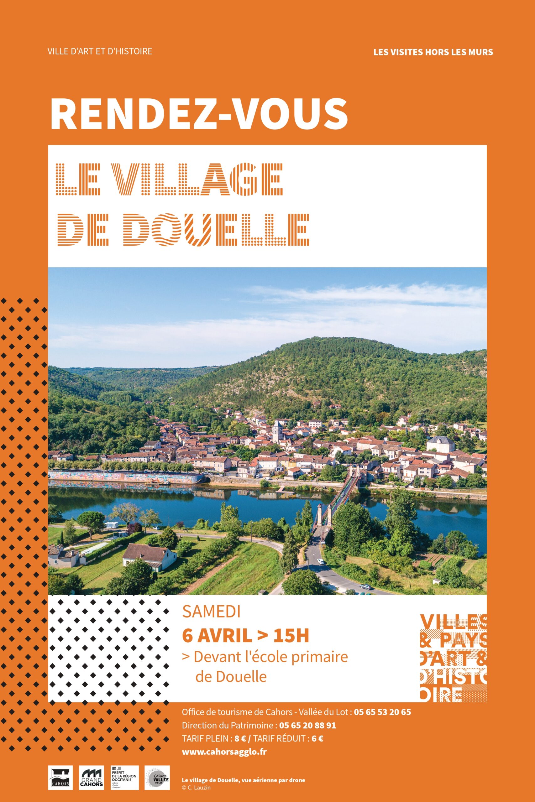 Visite guidée Le village de Douelle