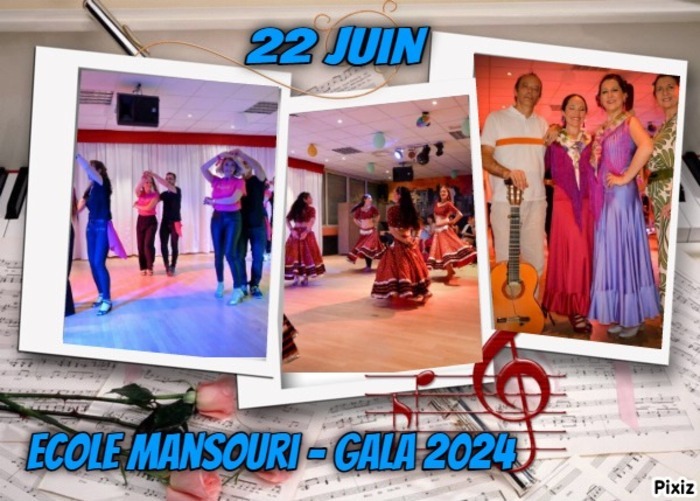 Spectacle des élèves – Gala - 2025 - soirée dansante Ecole de danse Mansouri Dijon Dijon