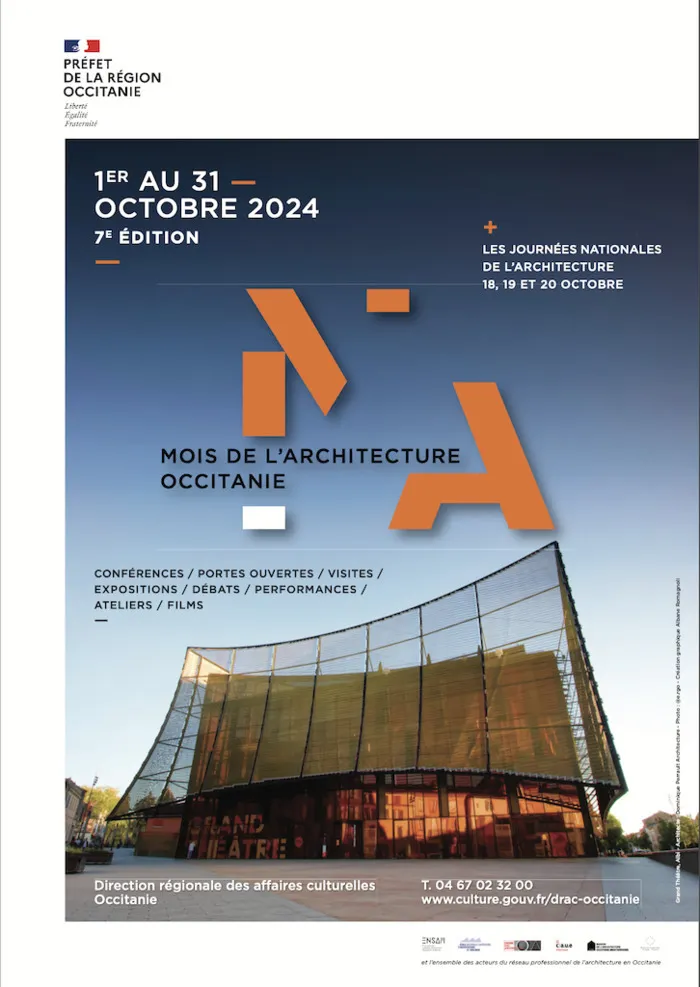 Discours et lancement du Mois de l'architecture 2024 en Occitanie ! Grand Théâtre des Cordeliers Albi