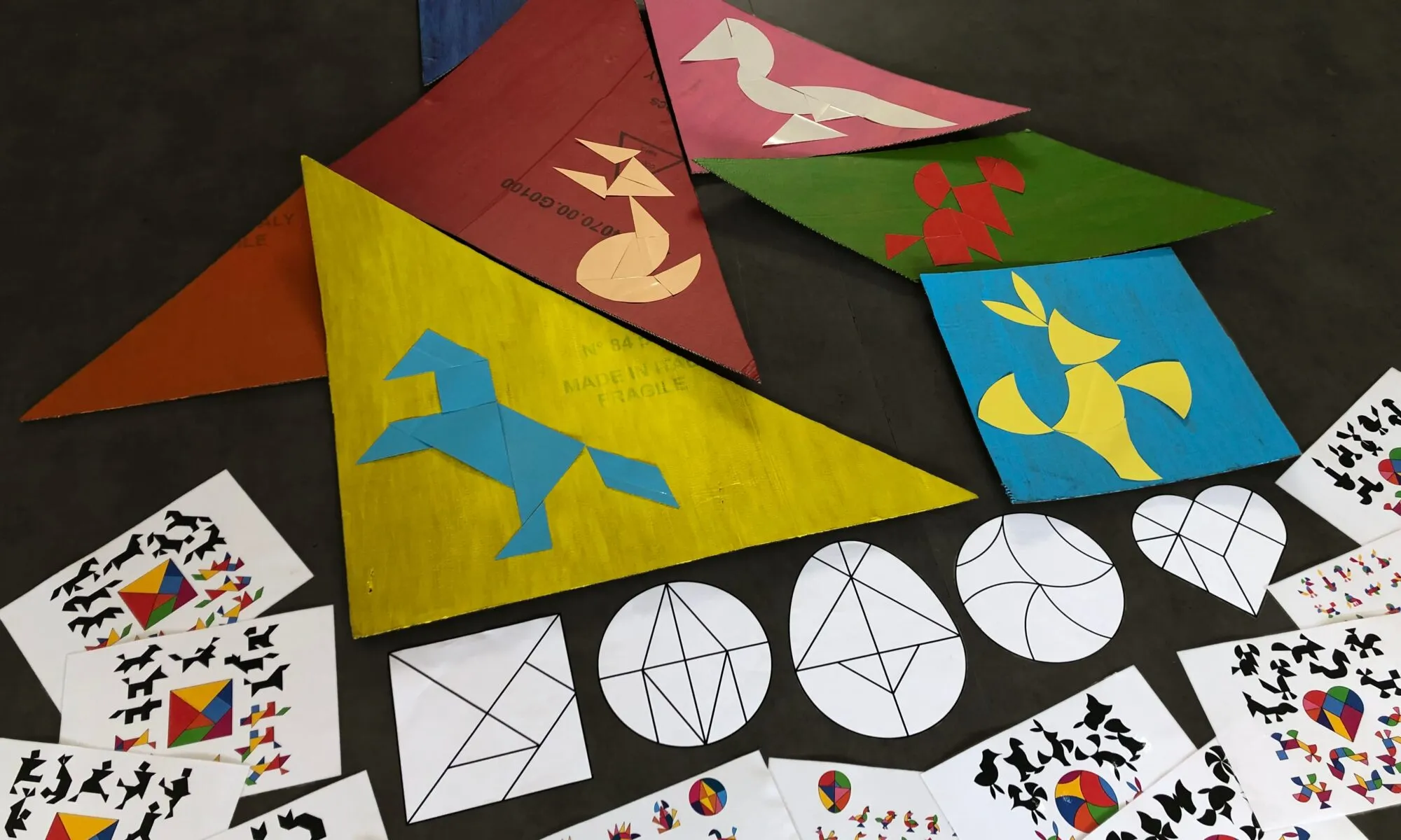 Atelier-jeux "La cabane aux Tangrams"