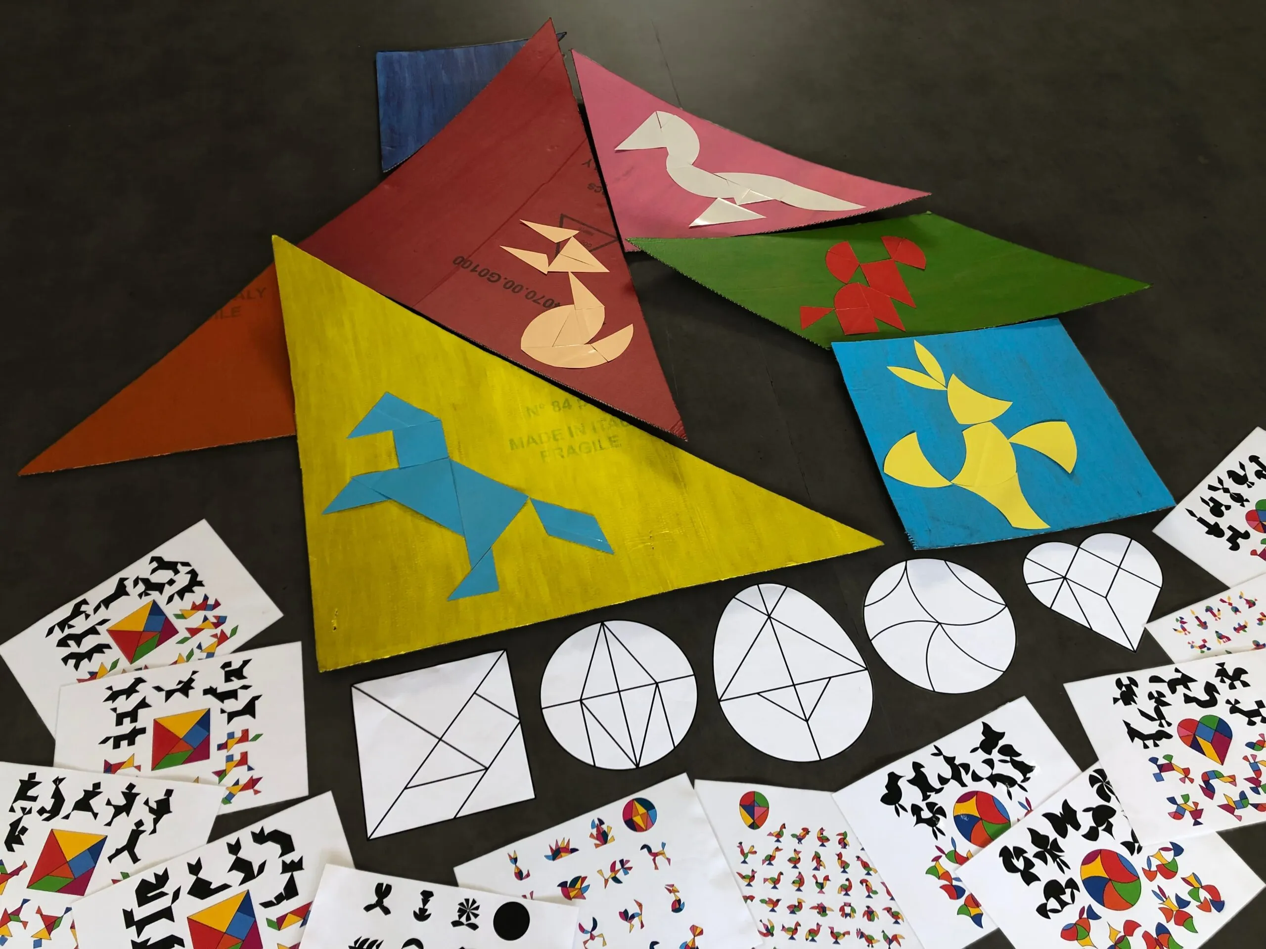 Atelier-jeux "La cabane aux Tangrams"