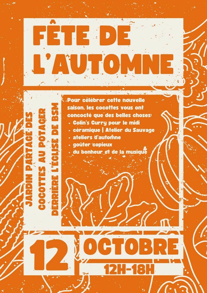 Fête de l’automne Jardin Partagé Des Cocottes au Potager Bourg-Saint-Maurice