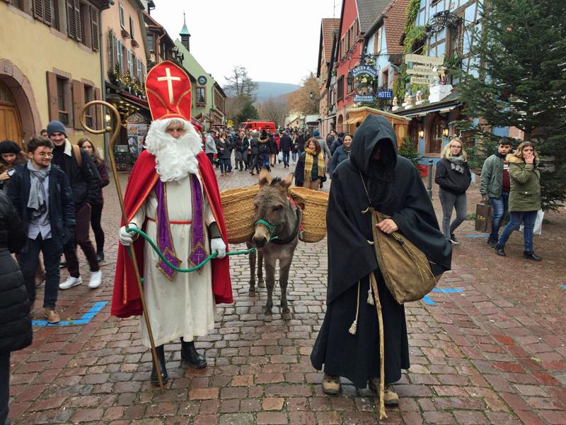 Visite de saint Nicolas