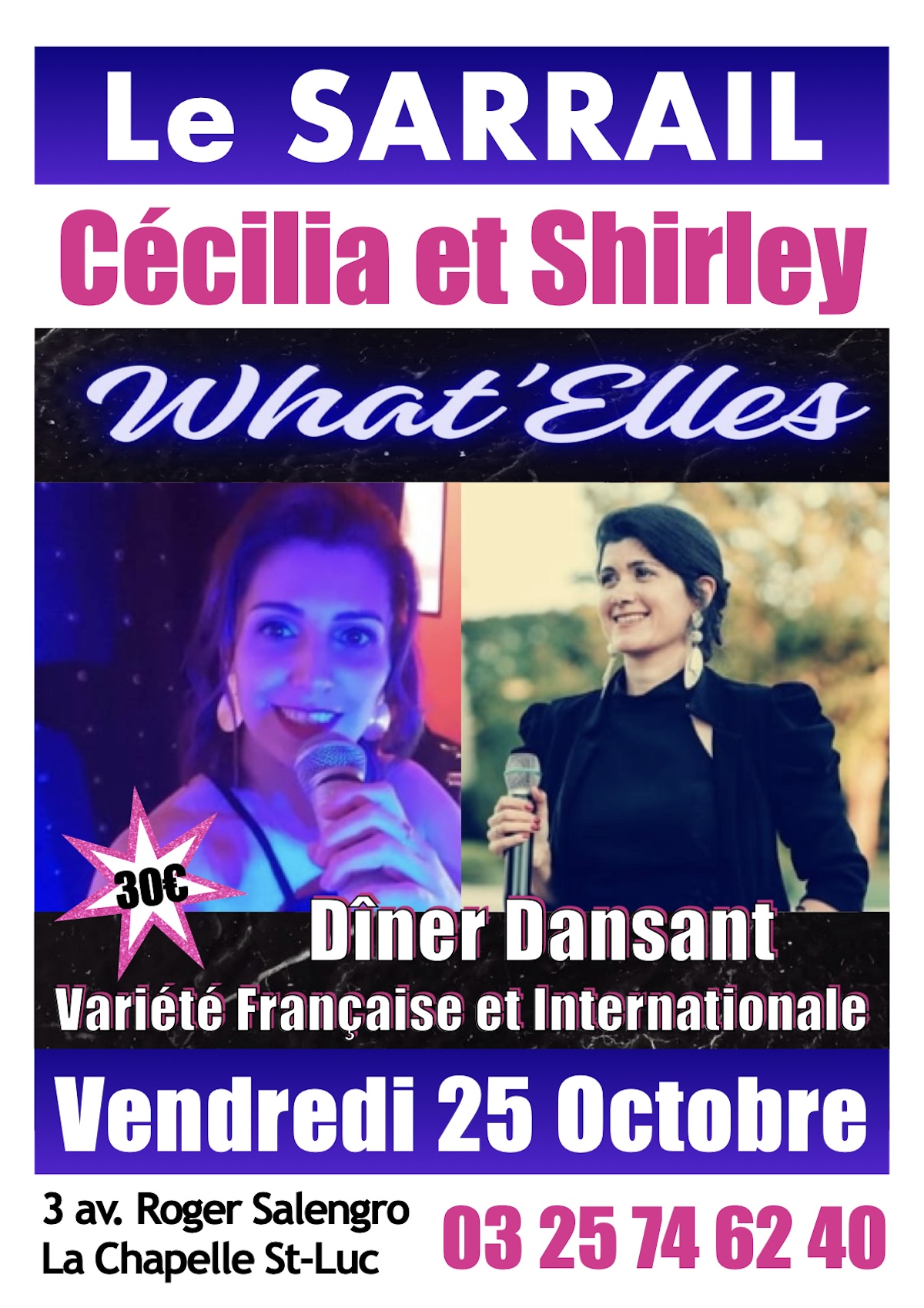 Duo festif avec Cécilia et Shirley