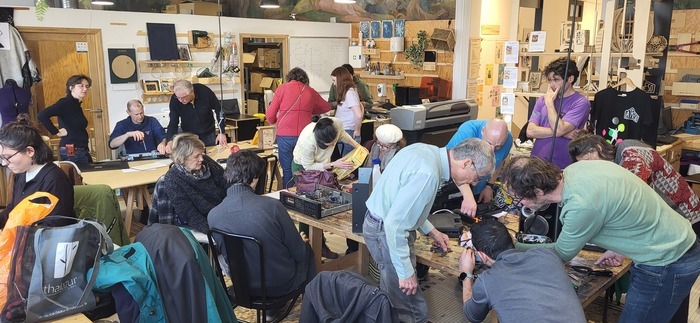 Repair Café à La Tréso (Malakoff