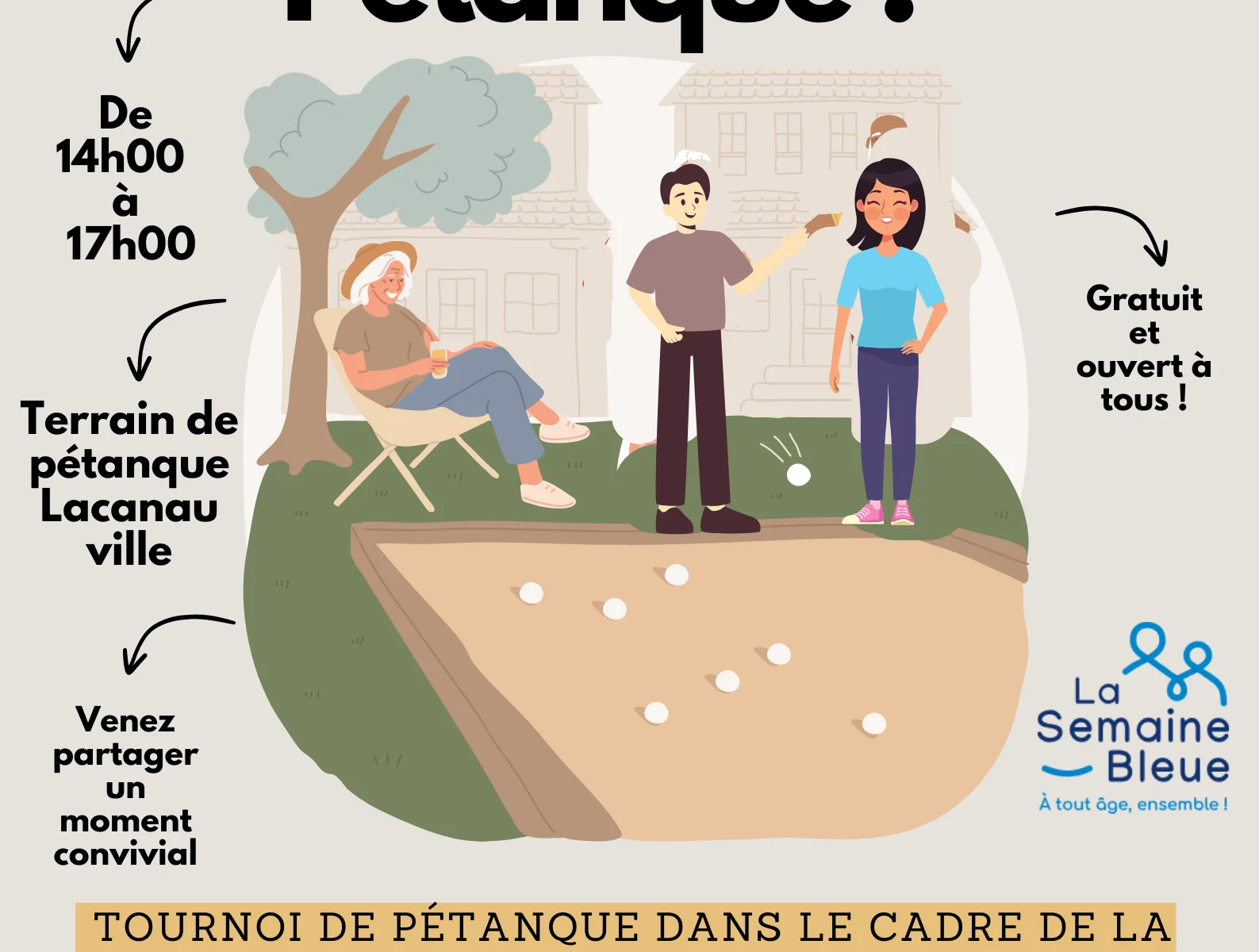 Tournoi de pétanque La Sorga