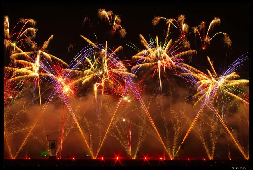 Nuits de Sologne spectacle pyrotechnique