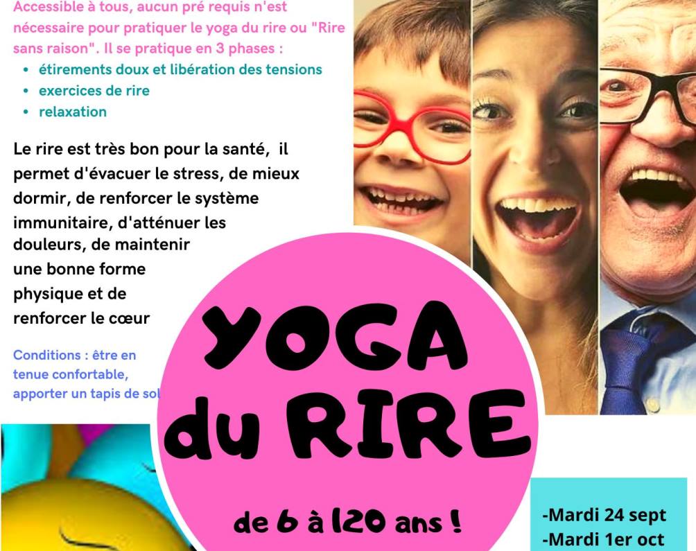 Atelier Yoga du rire