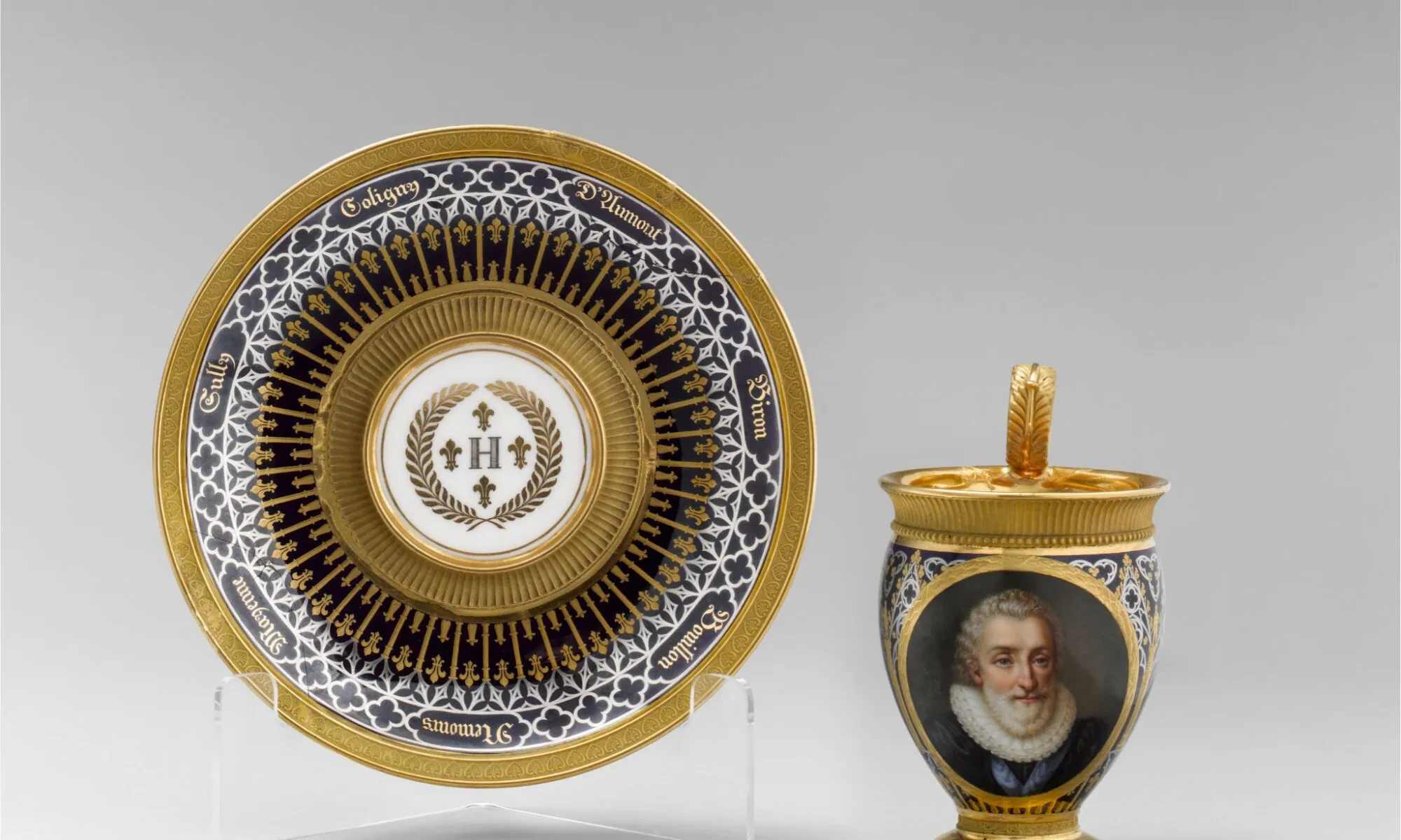 Le musée en famille Portrait sur porcelaine Limoges