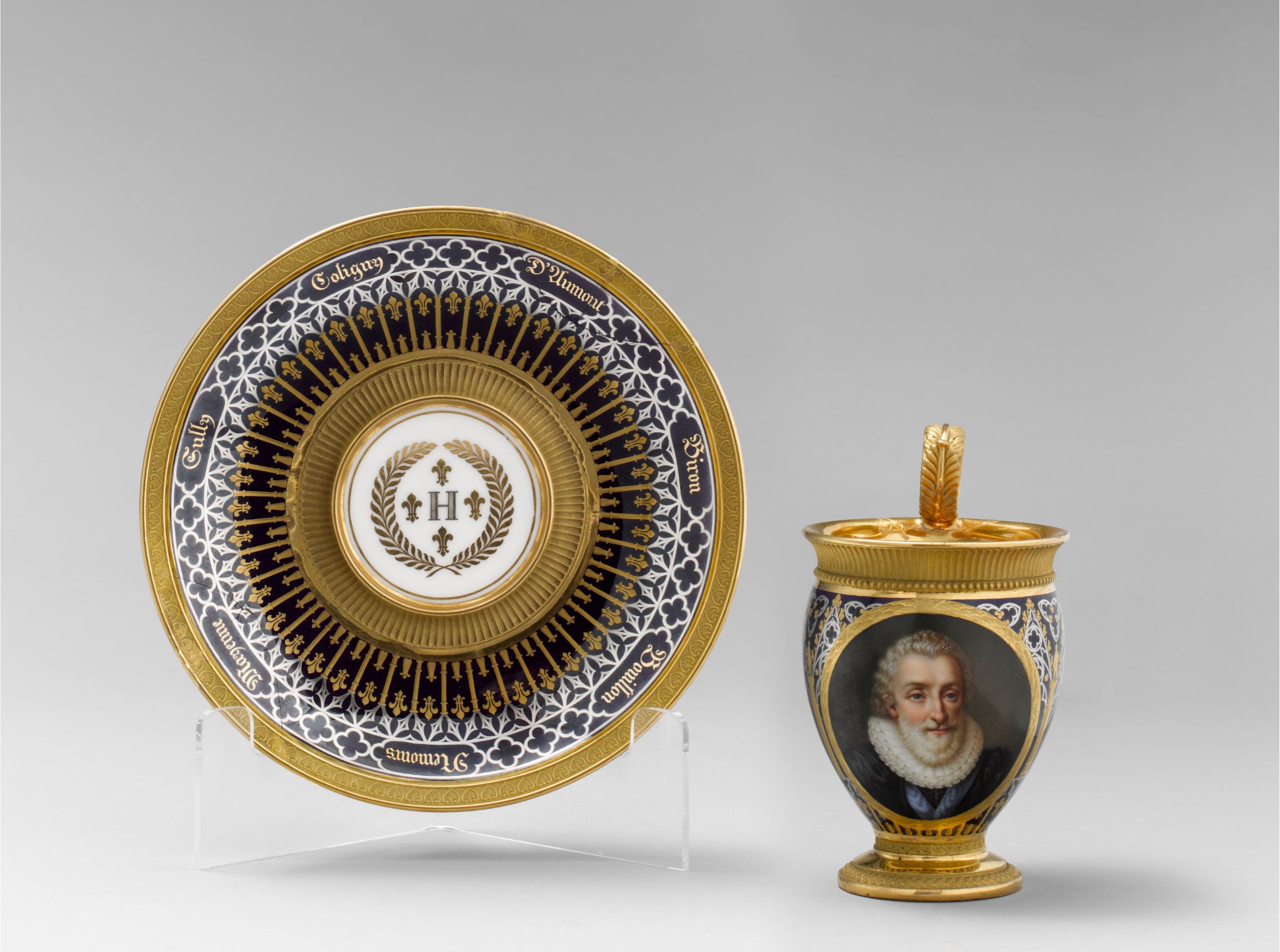 Le musée en famille Portrait sur porcelaine Limoges