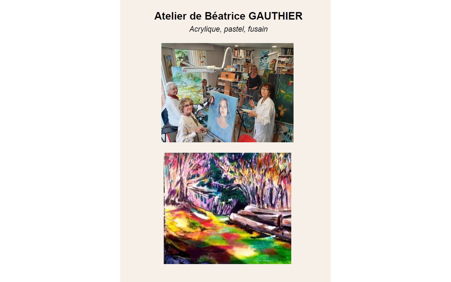 Exposition de Peintures