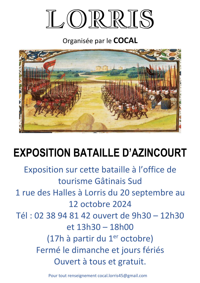 Exposition "Bataille d'Azincourt"