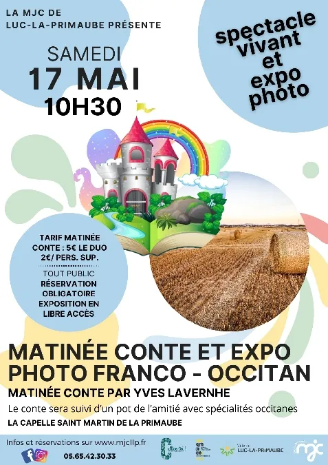 MATINÉE CONTE ET EXPO PHOTO Franco-Occitan