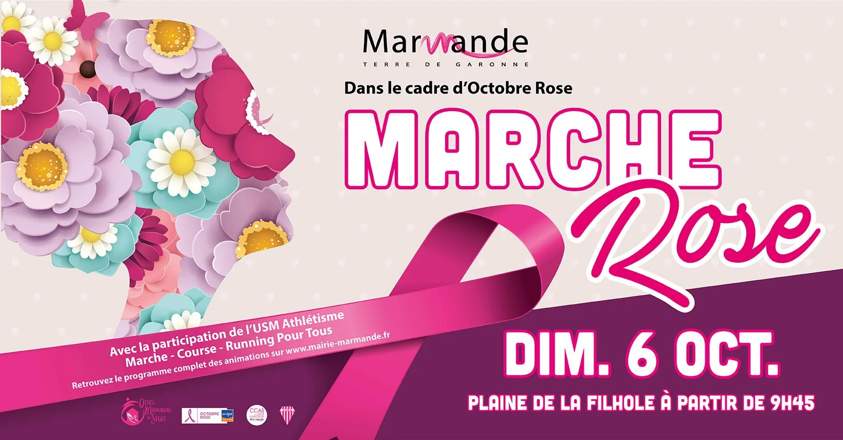 Octobre Rose Marche Rose