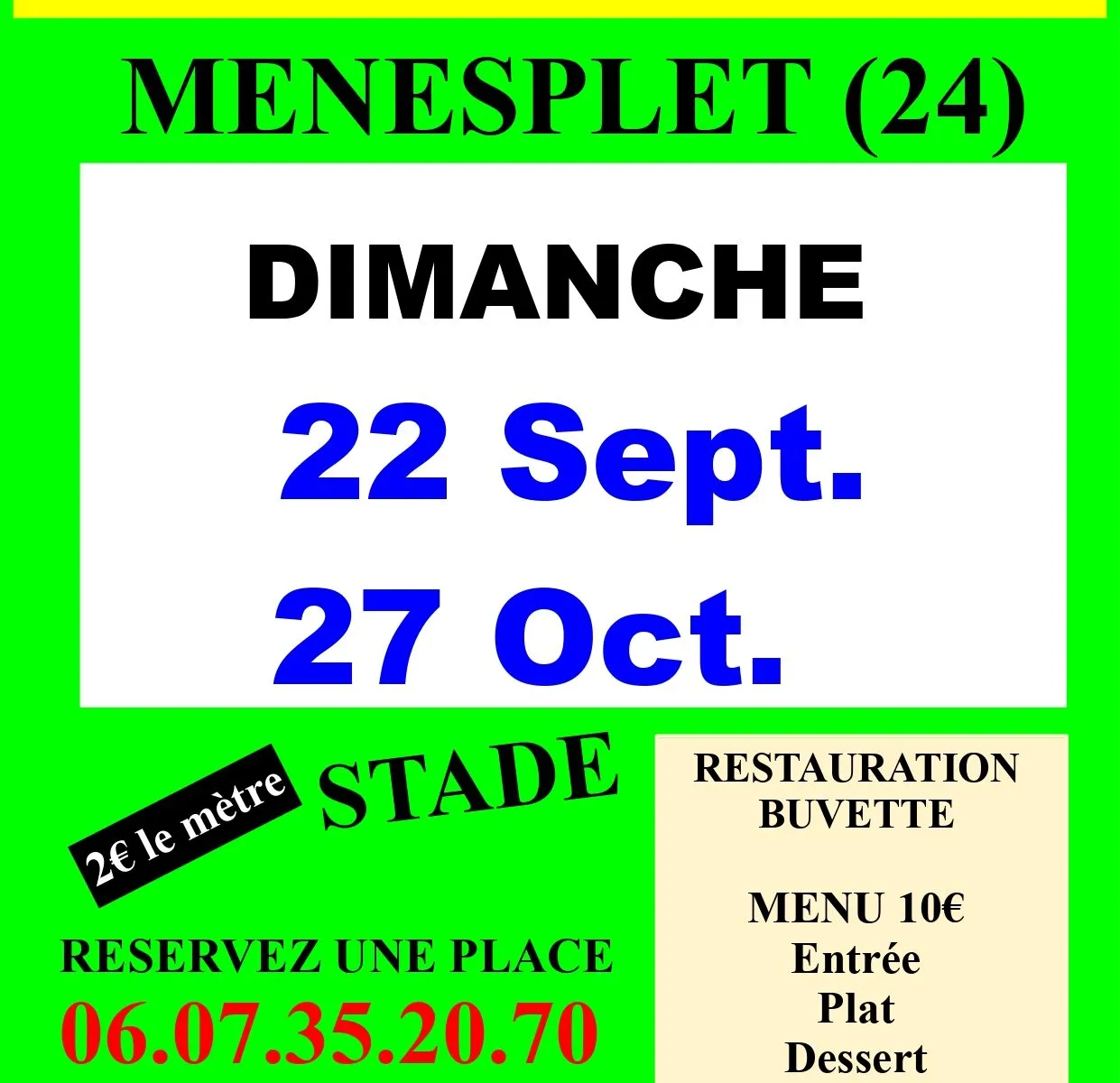 Brocante-vide-grenier du Foot