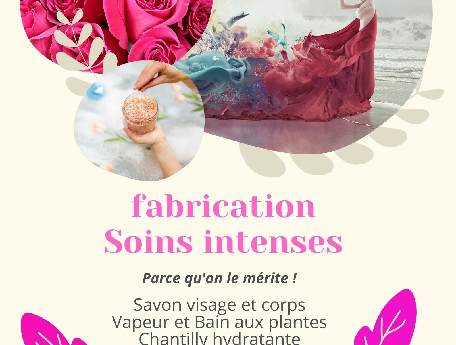 Atelier fabrication soins intenses