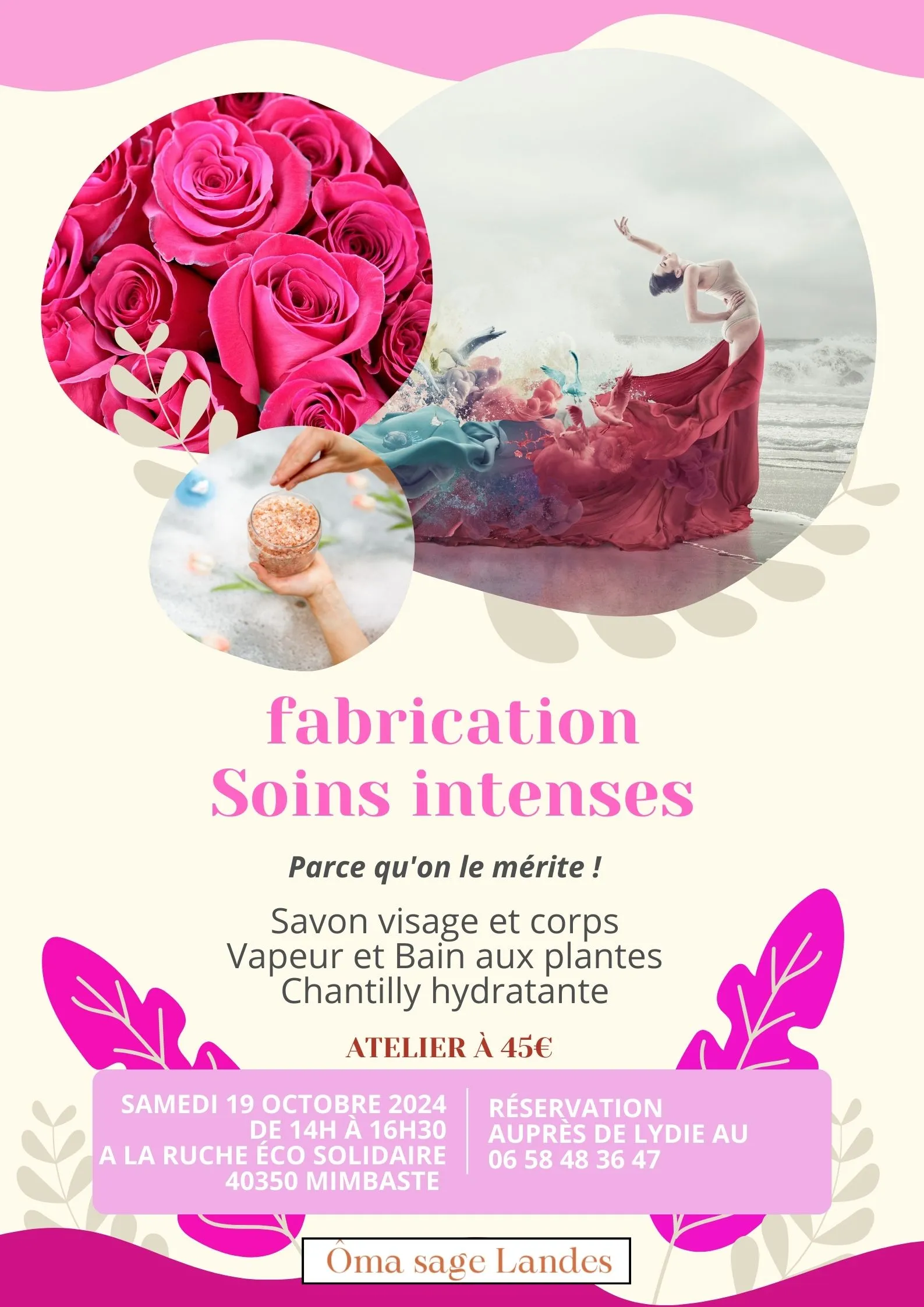 Atelier fabrication soins intenses